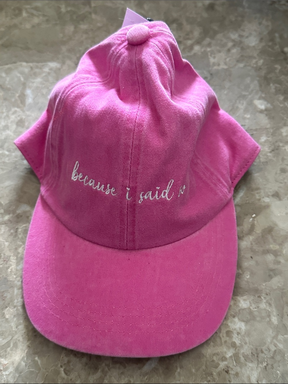 Because I said so Mom hat